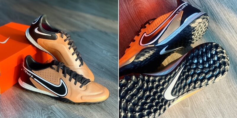 Nike Tiempo React Legend 9 Pro TF Small Sided - Nâu/Đen - DA1192-810